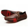 Italian Soft Men Loafers Handmade Moccasins Breathable Slip On Boat Shoes Zapatos Hombre Men Shoes Leather Casual