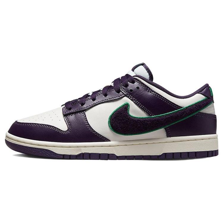 Nike Dunk Low Chenille Swoosh - Grand Purple Men s DQ7683-100 EU 40