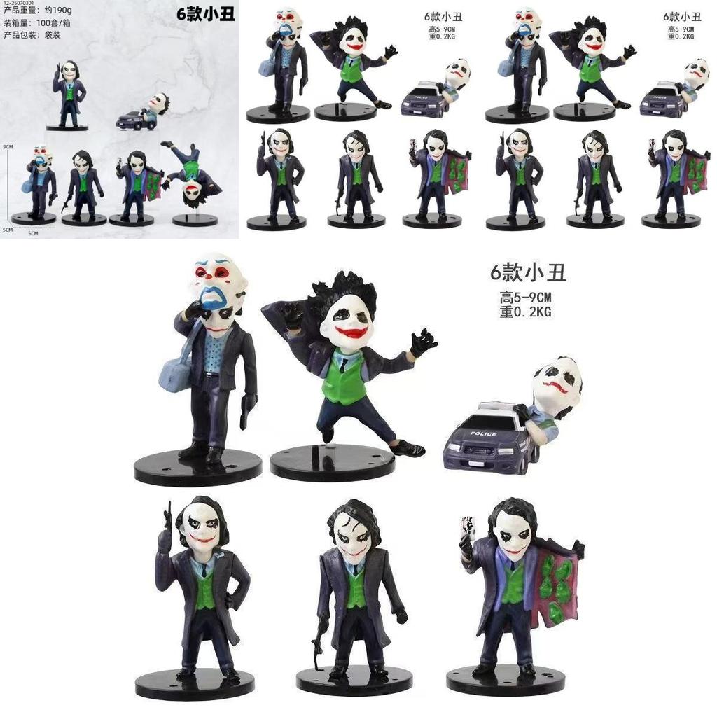 Joker Hand Puppet Car Ornament Set With Ecofriendly Material For Collectors