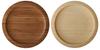 Bamboo Plates, Wooden Dish Set, 24cm, Pair, Wooden Gift Box, Made In Japan