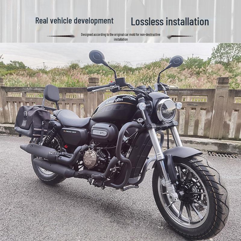 QJ Flash 300S/350 Front Guard Side Bag with Thickened Backrest and Anti-Collision Modification