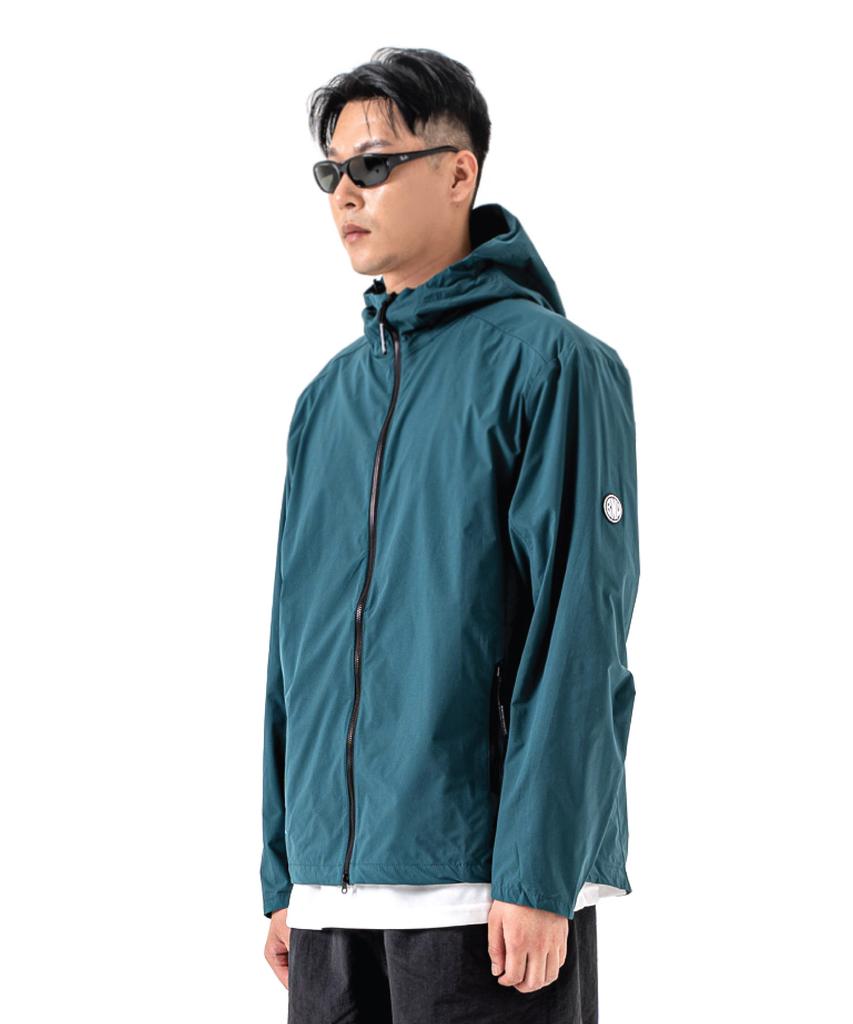Banana Bait 4-Way Stretch Windbreaker / Deep Green