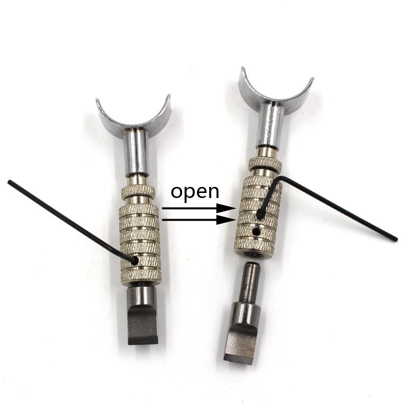 1pcs Faux Leather Punch Rotary Sculpture Tool, DIY Engrave Carving Tool For Handmade Creative Leather Craftwork Art Projects