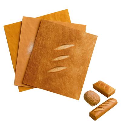 Bread Shape Gift Wrapping Paper Kraft Paper Rustic Bread Designs Oil-Resistant