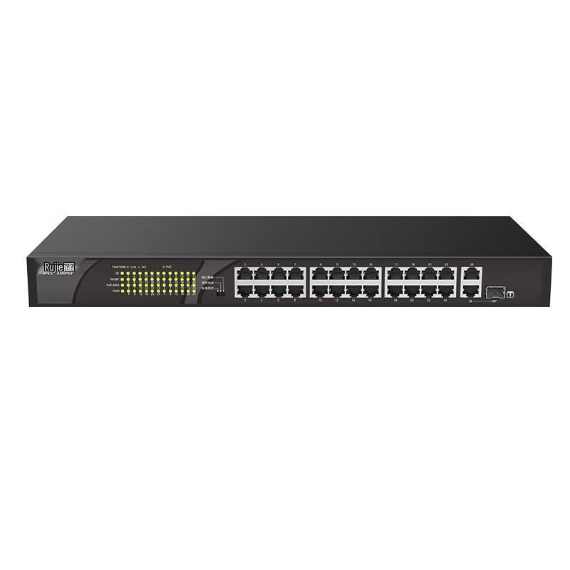 

Ruijie RG-ES126S-LPV2 24-Port 100M PoE Switch