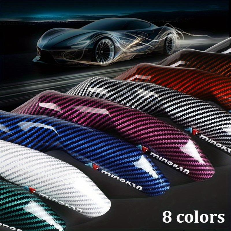 Carbon Fiber Steering Wheel Cover Luxury Non-Slip Comfortable Durable Stylish Design Vehicle Interior Accessory All-Season