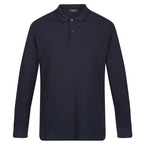 Regatta Mens Leaonzo Long-Sleeved Polo Shirt