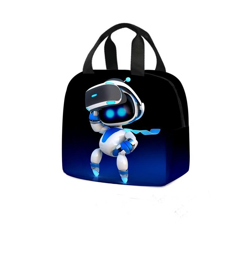3d Universe Robot Astro Bot Handbag Insulated Bag Cooler Capacity Bags Lunch