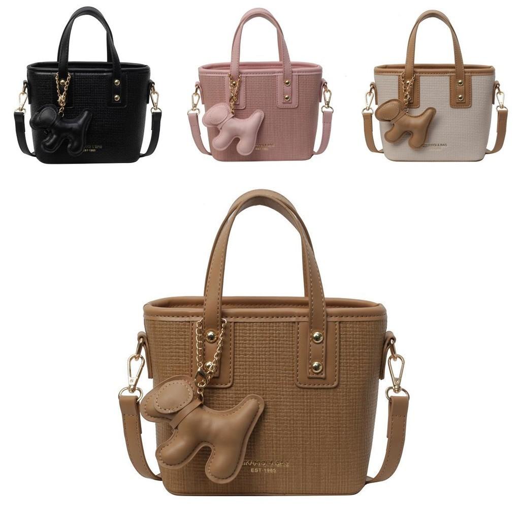 Trendy Bucket Bag For Women 2024 Spring New Fashion Minimalist High-end Handbag Shoulder Crossbody Bag