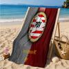 Asciugamano da Spiaggia con Stemma Psv Eindhoven in Microfibra, Leggero e Asciugatura Rapida, per Viaggi Estivi, Piscina, Regalo di Compleanno