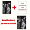 Customizable 2D Flat Metal Wall Sign Vintage Modern Home Decor