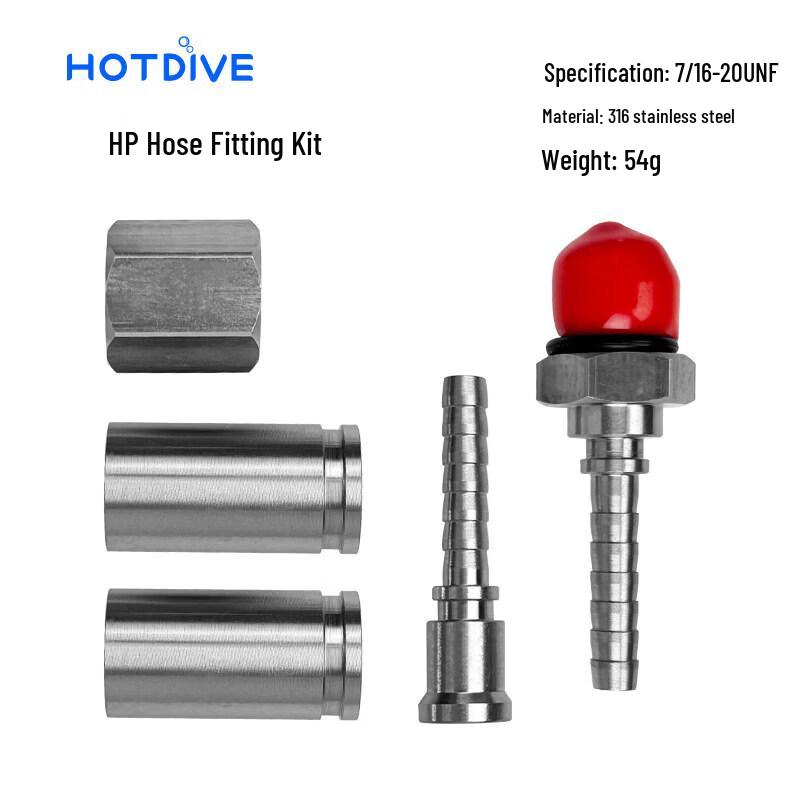 HOTDIVE Scuba Diving BCD & HP Hose Connector Kit