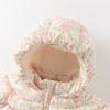 Dave & Bella Girls' Waterproof Hooded Padded Jacket