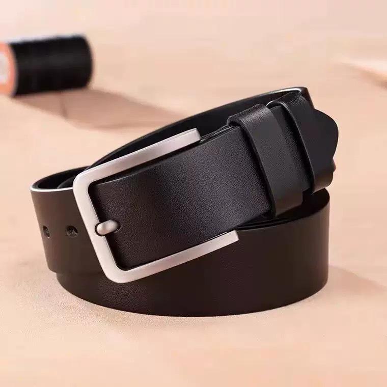 

Men s Retro Pin Buckle Waist Belt for Jeans and Trousers 130 cm чорний