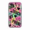 Black Case for Xiaomi Redmi 13C Note 9 iPhone XR 7 8 14 15 11 12 13 X XS Pro Max Samsung A25 S23 S24 FE Ultra Plus Don't Touch My Phone