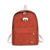 Schoolbag simple and lightweight girls backpack cute primary school bag large capacity corduroy casual backpack