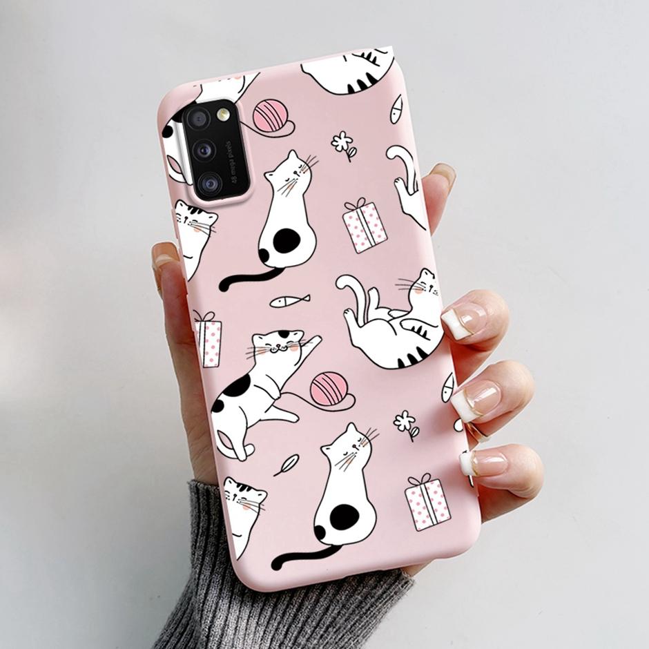 For Samsung Galaxy A41 Protection Phone Back Covers Beautiful Fundas For Samsung Galaxy A 41 Soft Silicon Phone Shells Coquessss