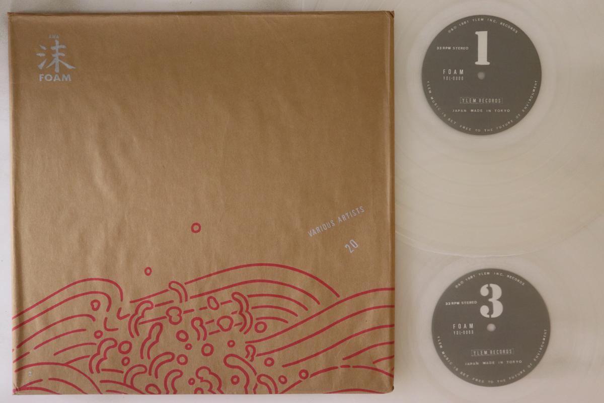 

LP Record VARIOUS Awa Awa Foam YDL0000 YLEM 1981 Japan Japanese PopRock Used