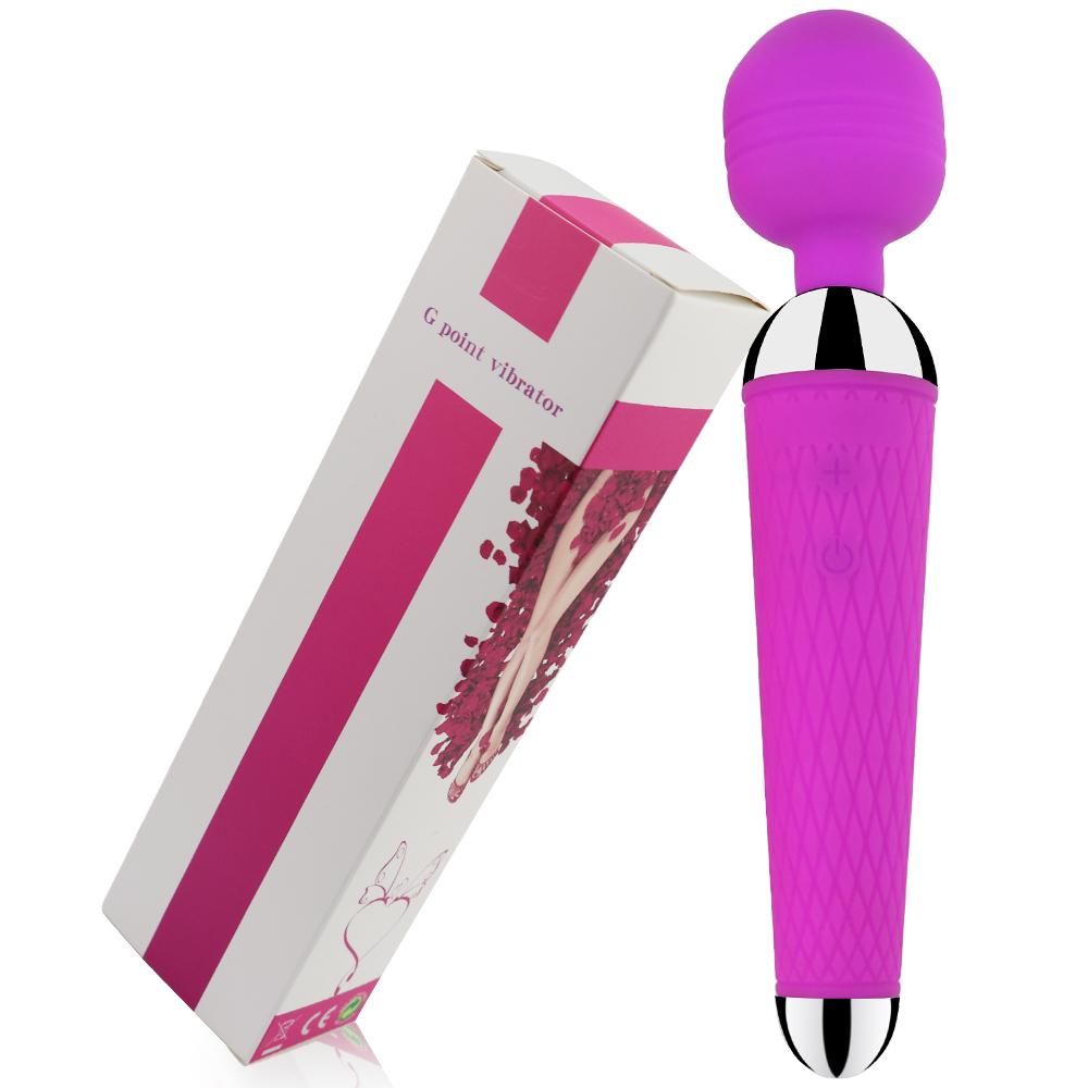 Powerful Magic Wand AV Vibrator Dildo Clitoris  Anal Massager Sexual Wellness Silicone Erotic Sex Toys For Women Adult Product