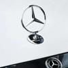 Car Sticker AMG W221 New 2025 For Mercedes Benz 3D Metal Car Front Bonnet Hood Emblem Badge for Mercedes Benz W202 W203 W204 W20