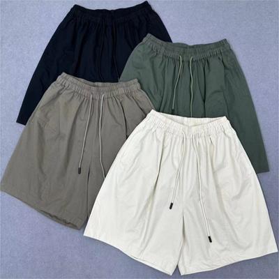 Japanese High-waisted Drawstring Shorts Women Summer Loose Casual Wide-legged Five-point Cargo Pants