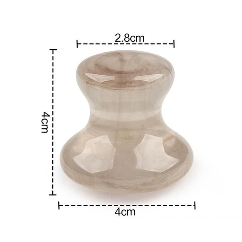 1 Pcs Natural Resin Mushroom Shape Massager Facial Roller Beauty Massage Eye Neck Care Slimming Tools Health Beauty Tools