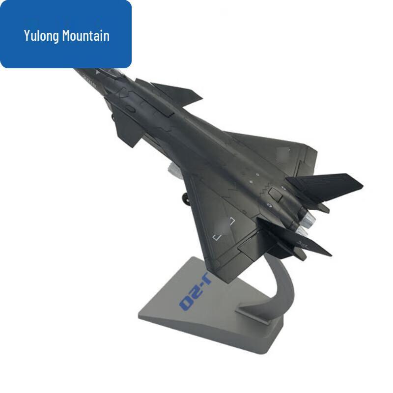 J-20 Fighter Jet Alloy Model (1:72 Scale)