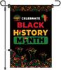 Celebrate Black History Month Garden Ag 12x18 Inch African American Heritage Decorative Yard Ag Double Sided