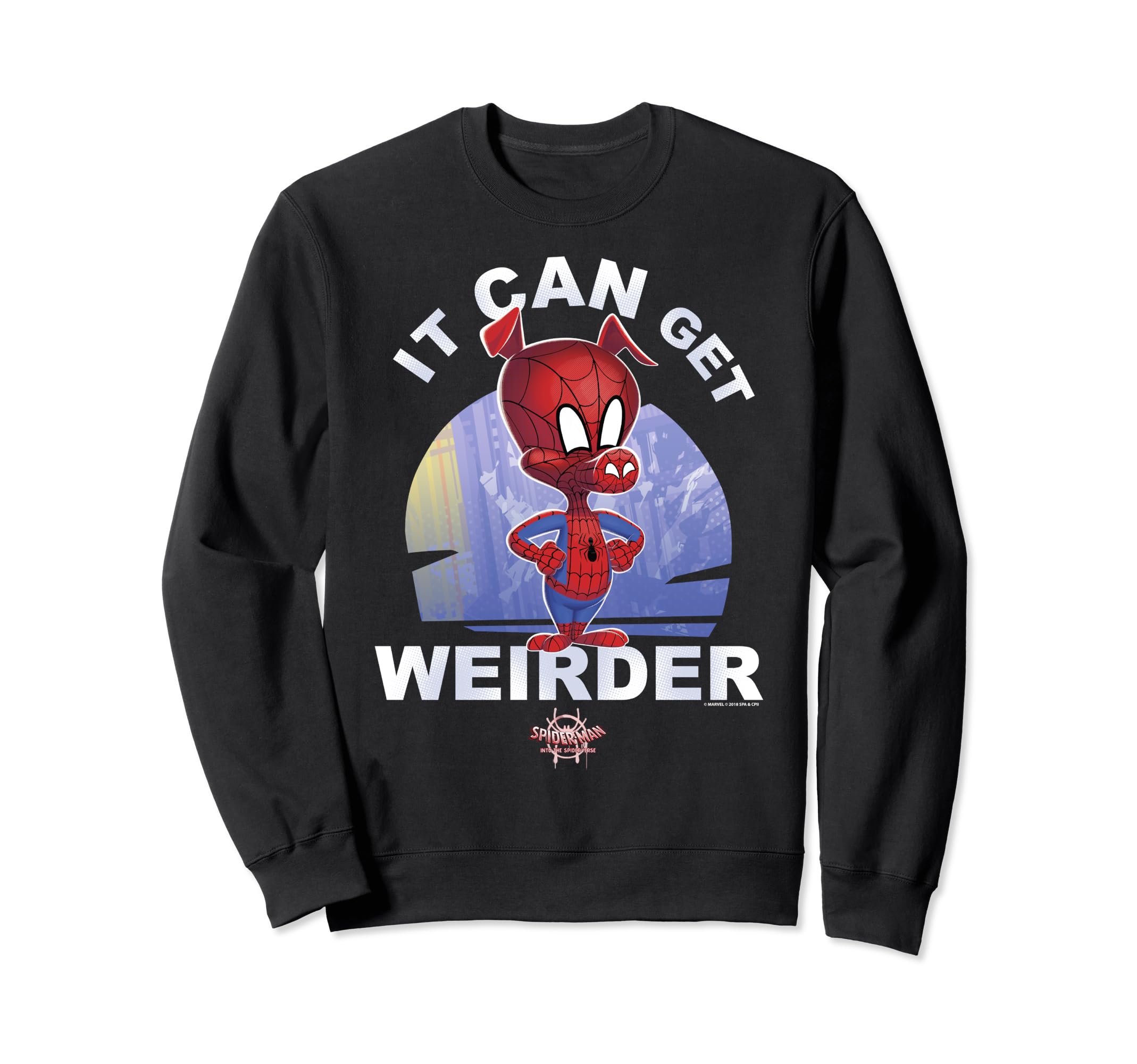 

Marvel Spider-Man Into the Spider-Verse Spider-Ham Graphic Fleece Sweatshirt