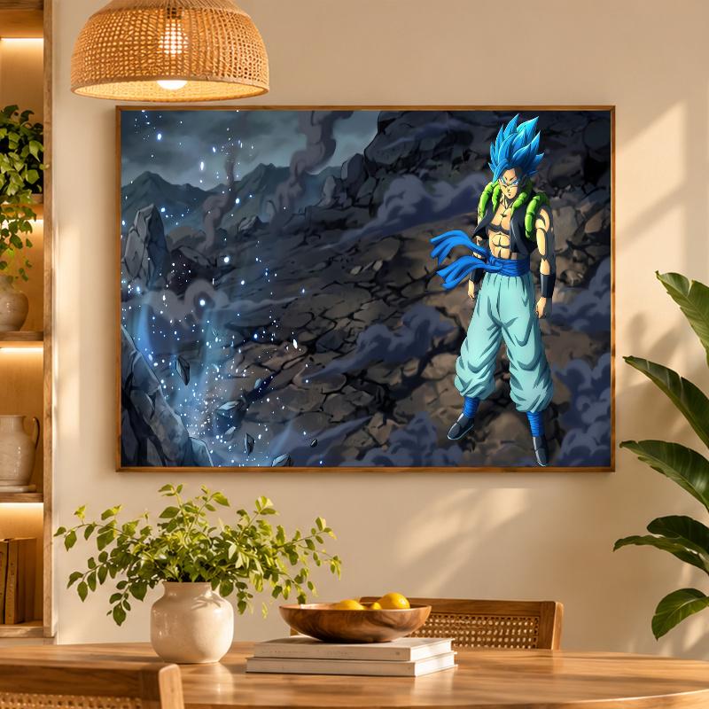 5D Diamond Painting Gogeta DIY Full Drill Diamond Art Kit Home Decoration
