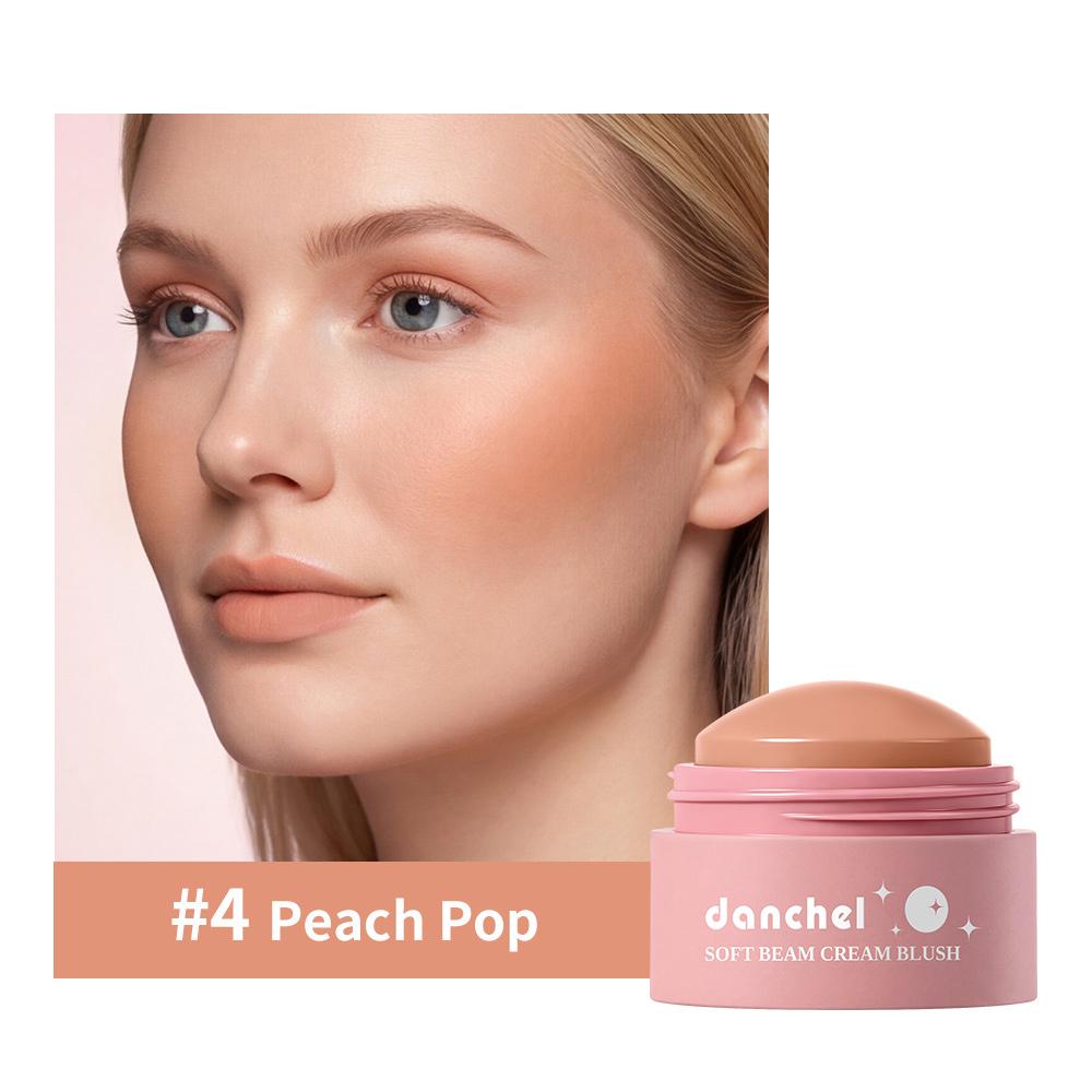 Xiaomi Natural Looking Matte Blush Stick Soft Cream Blush Balm Waterproof Long Lasting Hydrating Lightweight Blendable Cheek Cosmetics