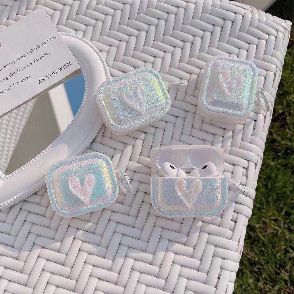Irregular Love Soft Case For AirPods 1 2 3rd New Bluetooth Earphone for AirPods Pro Charging Box Bag