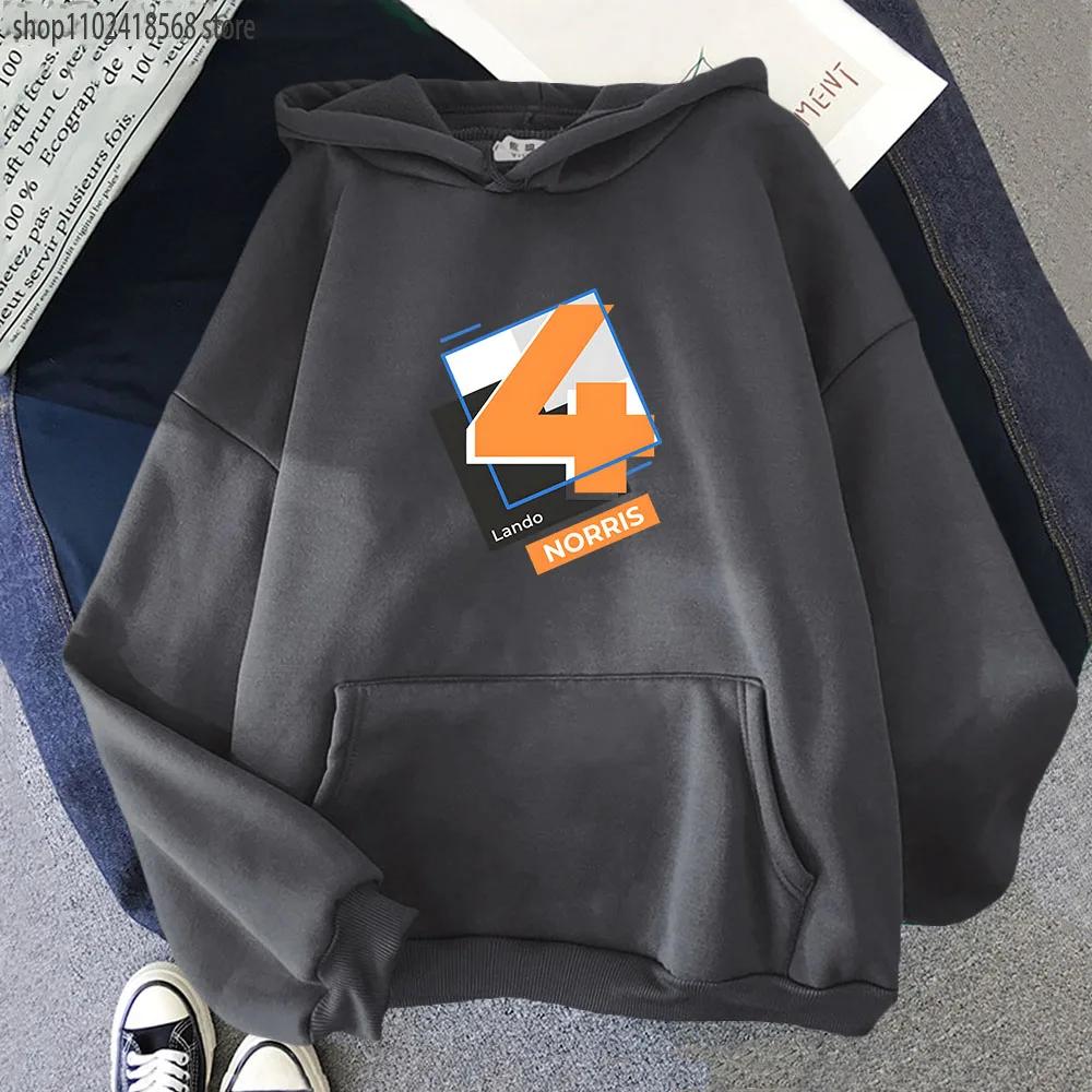 

Мужская одежда F1 Hoodies Number 4 Sweatshirt Y2k Clothes Осень Зима Женская Унисекс Streetwear Длинный рукав Top 3XL