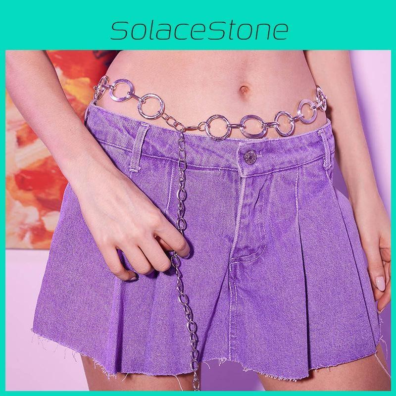 Metal Waist Trendy Chain For Women With Adjustable Length And Design Chic