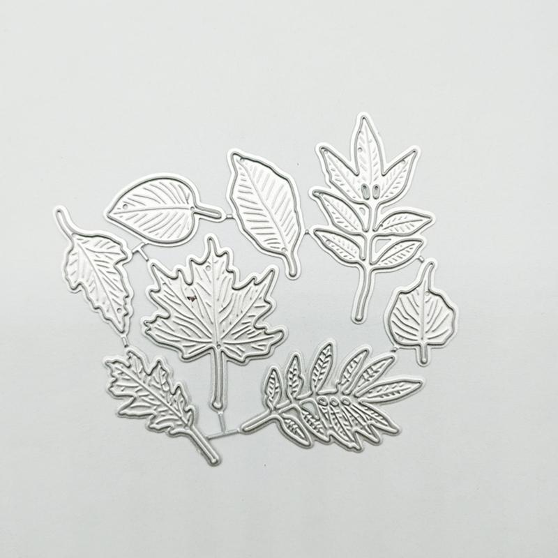Flower Leaf Cutting Dies Carbon Steel Die Cut Templates for Card Making Scrapbooking Packaging Art Craft Embellishment