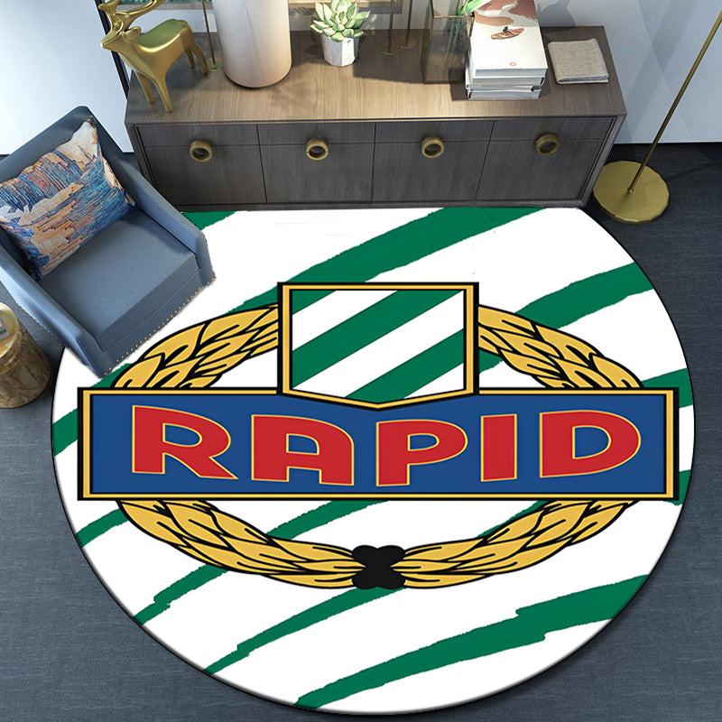 Native Spirit Rapid Ultras Round Rug for Livingroom,Bedroom, Palyroom, Chair Rug, Area rug, Circle Carpet, Fan Christmas gift