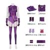 Mileena Cosplay Costume Mortal Kombat 11 Halloween Role Play Outfit for Women