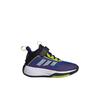 Adidas Ownthegame 3.0 K Trendy Fashion Non-Slip Durable Mid-Top Kids Basketball Shoes Kids Basketball Shoes Blue JQ3498