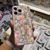 Floral Pattern Blue Flower Sea Cover Phone Case For iPhone 17 16 15 14 13 12 11 Pro Max Plus Mini Clear Soft Shell Thin Tpu