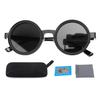 Adjustable Tint Sunglasses 49MM Lens ND Filter Circle Polarized Sunglasses for Travel Outdoor Activities