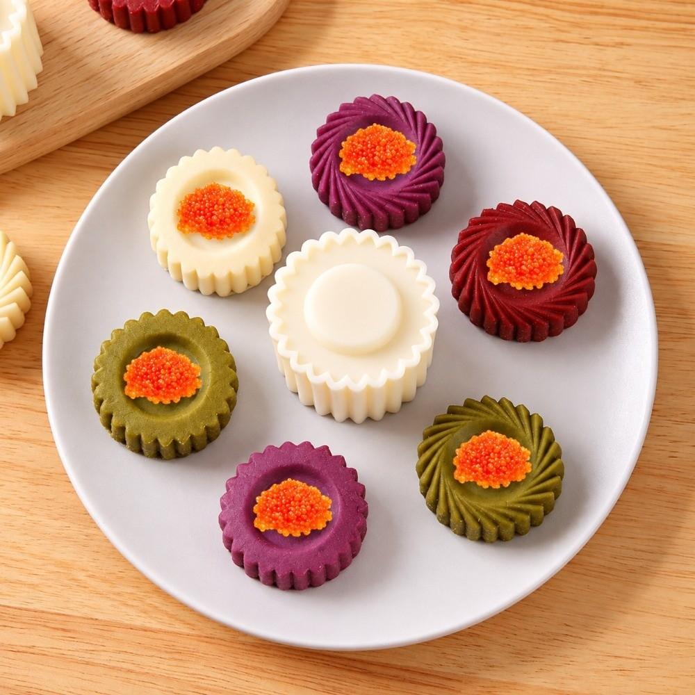 Double Ended Mung Bean Cake Embossing Mold Detachable Baking Mold New Mooncake Mold  Pastry Craft