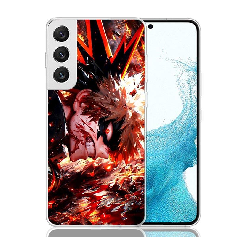 Bakugou Katsuki MHA My Hero Phone Case For Samsung Galaxy S26 S25 Edge S24 S23 FE S22 Ultra S21 Plus S20 + Fundas Cover Coque Ga