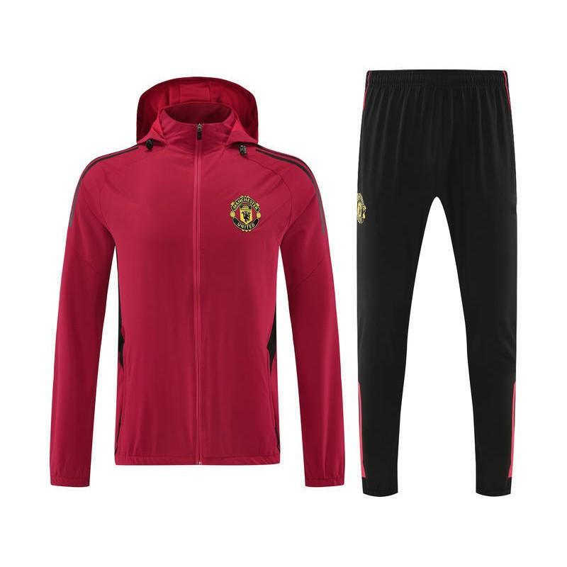 2526 Club Footwear Windbreaker Set, Manchester City, Paris, Barcelona, Arsenal, Marseille Boca, Argentinien