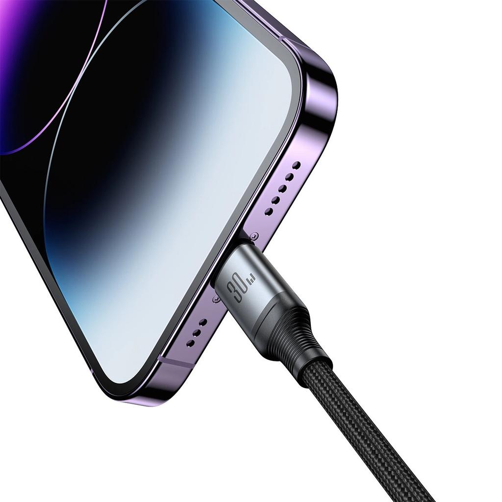 Kabel Joyroom Speedy Series S-A21 2W1 Usb-C - Usb-C / Lightning 100W 1.5M - Czarny