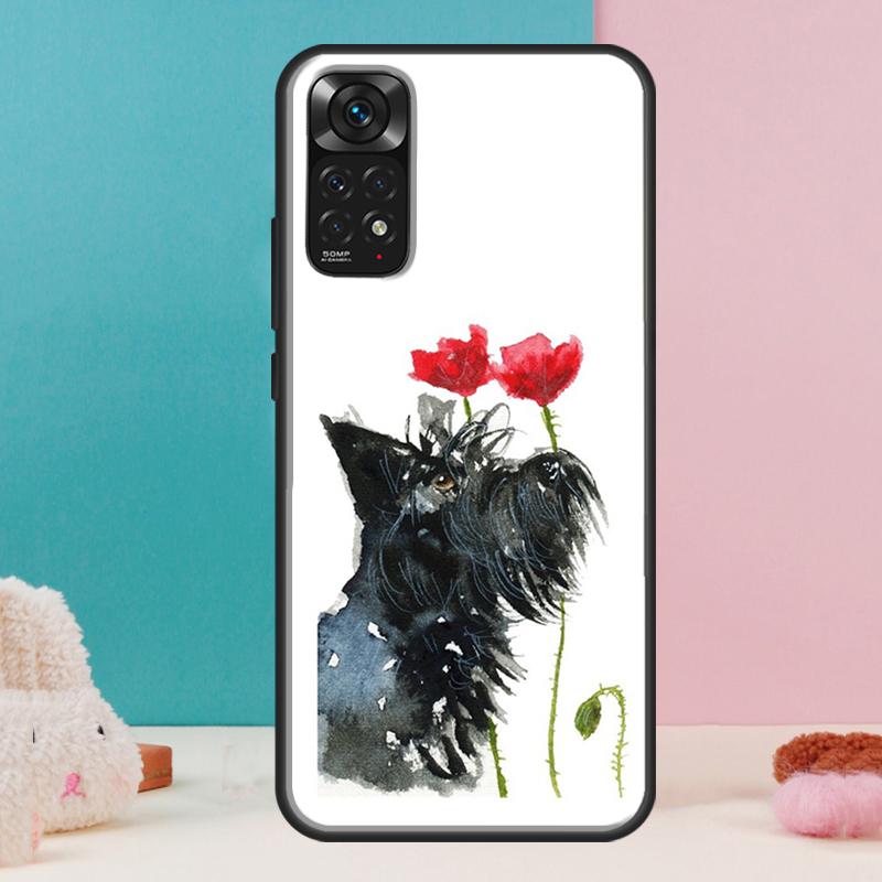 Westie Scottie Scottish Terrier Case For Xiaomi Redmi Note 14 13 12 Pro 11 9 10 9S 10S 11S 12S Redmi 14C 13C 10C 12C Cover