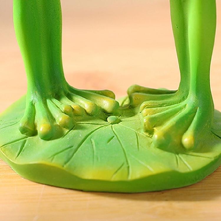 Creative Resins Musician Frogs Statue Figurine for Indoor or Outdoor Decoration Home Office Desktop Shelves Ornament