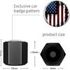 Tire Valve Stem Caps 4 Pack, Car Wheel Stem Caps,Aluminum Air Valve Covers Universal Fit for Cars, SUVs,Trucks, Bikes, and Motorcycles(Vintage n