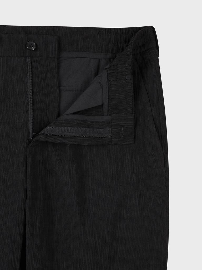 ZIOZIA Men'S Crease Loose Fit Pants_Abg2Pp1108Bk