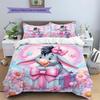 Colorful Cloud-patterned Eagle Ears and Tigger Print: Comfortable Bedding Set, Perfect for Decorating A Child's Bedroom.