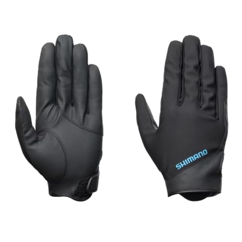 SHIMANO 01 Basic Warm Gloves, Fingerless, GL-071Y, Black, Size L